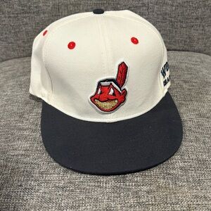Kill The Hype LA x MLB Cleveland Indians Chief Wahoo Snapback Hat (Adjustable